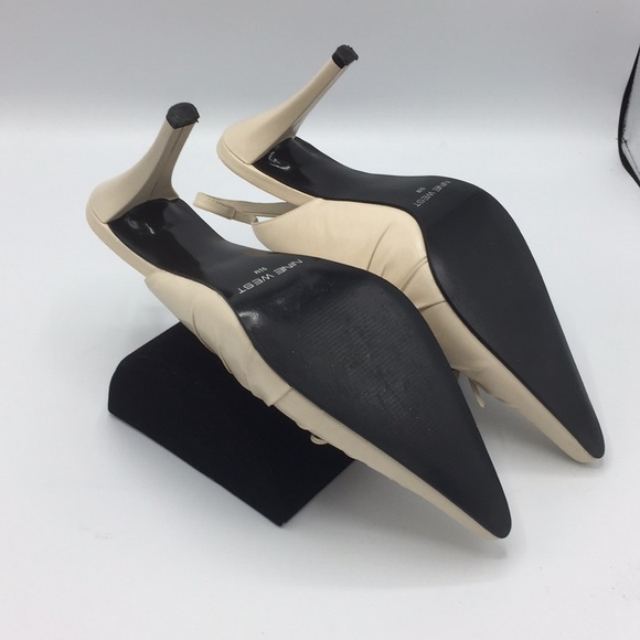 Nine West NW Dewey Light Natural Leather Size 91/2 - Picture 5 of 9